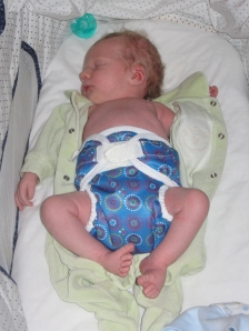 Henry's cloth diapers